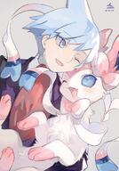 amount:pair body-type:feral body-type:humanoid fluffified series:eeveelutions series:pokemon species:human species:sylveon style:kawaii // 1465x2100 // 301KB