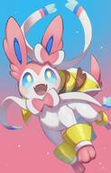 amount:solo body-type:feral happy outfit poncho series:eeveelutions series:pokemon species:sylveon style:girly style:kawaii // 1697x2649 // 1.7MB