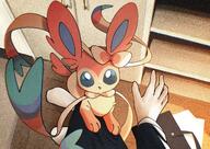 amount:solo atmosphere:home body-type:feral series:eeveelutions series:pokemon species:sylveon style:chromatic-aberration style:noisy // 2048x1448 // 982KB