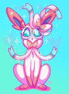 amount:solo body-type:feral glasses nerdy series:eeveelutions series:pokemon species:sylveon style:girly style:sparkly // 2893x3910 // 4.6MB