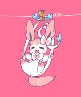 amount:solo body-type:feral series:eeveelutions series:pokemon species:sylveon style:chibi style:girly style:one-color style:pink // 500x600 // 86KB