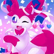 amount:solo body-type:feral oc pride series:eeveelutions series:pokemon species:sylveon visual-teasing // 2000x2000 // 1.4MB
