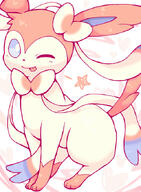 amount:solo body-type:feral series:eeveelutions series:pokemon species:sylveon style:girly style:scribbles // 500x680 // 100KB