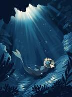 amount:solo body-type:feral series:eeveelutions series:pokemon species:vaporeon // 1536x2048 // 256KB