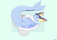amount:solo body-type:feral cramped series:eeveelutions series:pokemon silly species:vaporeon // 6000x4200 // 1.7MB