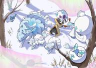 alolan amount:solo series:pokemon species:fox species:ninetales // 4093x2894 // 812KB