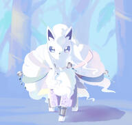 alolan amount:solo series:pokemon species:fox species:ninetales // 2800x2673 // 1.9MB