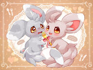 amount:pair amount:solo atmosphere:cafe body-type:feral body-type:semi-anthro series:pokemon species:minccino style:circle-sparkles // 2140x1600 // 2.5MB