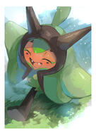 amount:solo body-type:semi-anthro mythical series:pokemon species:ogerpon // 1351x1910 // 2.2MB