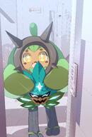 amount:solo body-type:semi-anthro mythical series:pokemon species:ogerpon style:kawaii // 2778x4096 // 721KB
