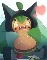 amount:solo body-type:semi-anthro mythical series:pokemon species:ogerpon style:kawaii // 1968x2496 // 2.2MB