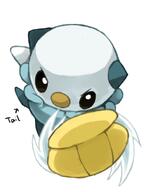 amount:solo body-type:semi-anthro creatures series:pokemon species:oshawott species:otter water // 438x585 // 109KB