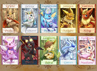 amount:multiple atmosphere:regal body-type:semi-anthro comparison forehead-gem grouping:all-eeveelutions series:eeveelutions series:pokemon species:eevee species:espeon species:flareon species:glaceon species:jolteon species:leafeon species:shiny-pokemon species:sylveon species:umbreon species:vaporeon // 3136x2291 // 6.6MB