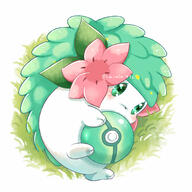 amount:solo body-type:feral creature-with-orb pokeball species:shaymin style:kawaii // 550x550 // 232KB