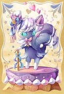 amount:solo atmosphere:fashion atmosphere:stage body-type:semi-anthro species:meowstic top-hat wearing-bow // 506x742 // 532KB