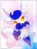 amount:solo body-type:anthro body-type:semi-anthro species:meowstic style:watercolor // 600x800 // 96KB