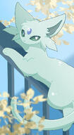 amount:solo body-type:feral forehead-gem series:eeveelutions series:pokemon species:espeon species:shiny-pokemon style:intentional-blur style:noisy style:pastel-colors // 1090x1999 // 339KB