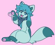 amount:solo body-type:feral happy scarf series:eeveelutions series:pokemon species:glaceon // 1022x848 // 386KB