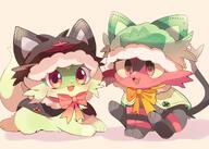 affection amount:pair body-type:feral imitation species:litten species:sprigatito thigh-highs // 2048x1461 // 252KB
