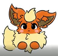 amount:solo body-type:feral series:eeveelutions series:pokemon species:flareon style:abstract-background // 864x826 // 111KB