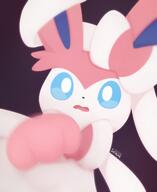 amount:solo body-type:feral panicked series:eeveelutions series:pokemon species:sylveon style:intentional-blur style:lineless // 3344x4096 // 364KB