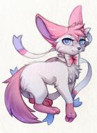 amount:solo body-type:feral fluffified series:eeveelutions series:pokemon species:sylveon style:noisy // 1329x1827 // 518KB