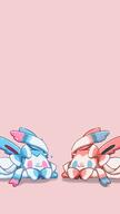amount:pair amount:solo body-type:feral expressionless series:eeveelutions series:pokemon species:shiny-pokemon species:sylveon // 1080x1920 // 77KB