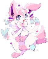 amount:solo body-type:feral series:eeveelutions series:pokemon species:sylveon style:pastel-colors // 844x1024 // 63KB