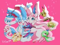 amount:pair body-type:feral hall-of-fame:bronze hall-of-fame:silver plush series:eeveelutions series:pokemon species:shiny-pokemon species:sylveon style:girly style:kawaii style:playful // 2048x1543 // 317KB
