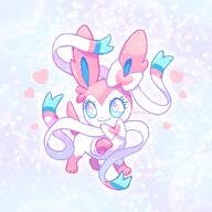 amount:solo body-type:feral hall-of-fame:bronze heart-eyes series:eeveelutions series:pokemon species:sylveon style:girly style:kawaii style:pastel-colors style:playful style:sparkly style:very-girly style:very-playful // 2048x2048 // 2.4MB