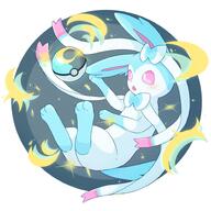 amount:solo body-type:feral moon-ball pokeball series:eeveelutions series:pokemon species:shiny-pokemon species:sylveon style:noisy // 1500x1500 // 236KB