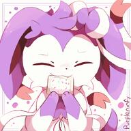amount:solo body-type:feral eating nomming oc poptart series:eeveelutions series:pokemon species:sylveon style:icon // 700x700 // 350KB