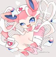 amount:solo body-type:feral nurse series:eeveelutions series:pokemon species:sylveon style:playful // 1804x1819 // 356KB