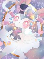 amount:solo atmosphere:fashion body-type:feral outfit series:eeveelutions series:pokemon species:sylveon style:girly style:sparkly // 768x1024 // 928KB