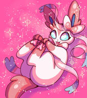amount:solo body-type:feral series:eeveelutions series:pokemon species:sylveon style:girly style:sparkly // 844x947 // 132KB