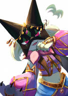 amount:solo body-type:anthro outfit species:meowscarada // 1462x2048 // 595KB
