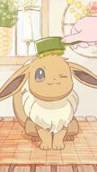 amount:pair atmosphere:home body-type:feral brushing human series:pokemon species:eevee // 720x1280, 10.1s // 2.3MB