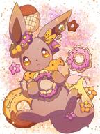 amount:solo atmosphere:fashion body-type:feral cookies donut food series:pokemon species:eevee style:girly style:sparkly sweets // 510x680 // 80KB
