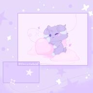 amount:solo body-type:semi-anthro computerized heart-shape series:pokemon species:espurr style:pastel-colors style:playful // 3000x3000 // 205KB