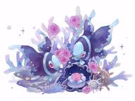 amount:multiple atmosphere:deep-sea atmosphere:undersea body-type:feral flower species:clamperl species:lumineon // 1280x960 // 140KB