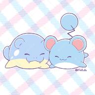 amount:pair body-type:blob species:marill species:spheal style:pastel-colors // 1200x1200 // 150KB