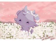 amount:solo atmosphere:flowers body-type:semi-anthro series:pokemon species:espurr style:girly // 1848x1364 // 169KB