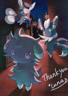 amount:multiple atmosphere:city atmosphere:night body-type:feral body-type:semi-anthro series:pokemon species:espurr species:meowstic style:colored-lighting style:dim // 2894x4093 // 819KB