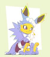 amount:solo atmosphere:sunlight body-type:feral maid outfit series:eeveelutions series:pokemon species:jolteon style:colored-lighting style:colored-lines style:kawaii // 1076x1231 // 94KB