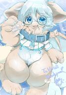 amount:solo atmosphere:undersea body-type:anthro crop-top glasses jacket nerdy species:dragon style:kemono // 1423x2048 // 302KB