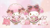 amount:pair Bag body-type:semi-anthro character:my-melody character:my-sweet-piano dress hall-of-fame:bronze shopping style:girly style:kawaii style:one-color style:pink style:playful style:sparkly style:very-girly style:very-playful wearing-bow // 800x450 // 81KB