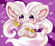 amount:solo atmosphere:regal body-type:semi-anthro fork species:cinccino style:abstract-background style:contrasting-colors style:kawaii style:scribbles // 1200x1000 // 141KB