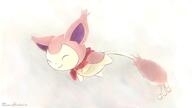 amount:solo body-type:feral species:skitty style:painted wearing-bow // 2048x1152 // 96KB