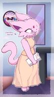 amount:solo body-type:anthro dress forehead-gem glasses nerdy series:eeveelutions series:pokemon setting:school species:espeon style:border style:kawaii style:kemono style:outline style:very-kawaii teacher // 900x1600 // 149KB