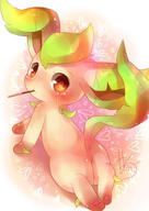 amount:solo body-type:feral body-type:semi-anthro pocky series:eeveelutions series:pokemon species:leafeon style:girly style:sparkly // 560x790 // 60KB